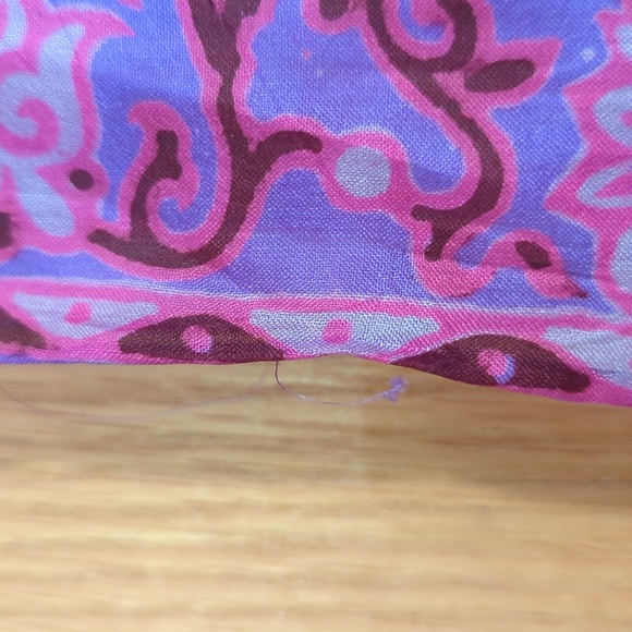 Vintage silk scarf - Picture 5 of 5